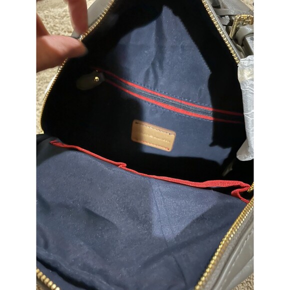 NWT Tommy Hilfiger backpack Medium brown green color MSRP 138 main image 8